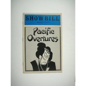 Pacific Overtures Showbill January 1985 Stephen Sondheim John Weidman Abuba